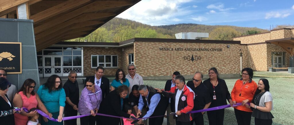  Seneca Nation of Indians opened the doors to its new Seneca Arts & Learning Center at the former Seneca Elementary School on Center Street in the city’s west end.