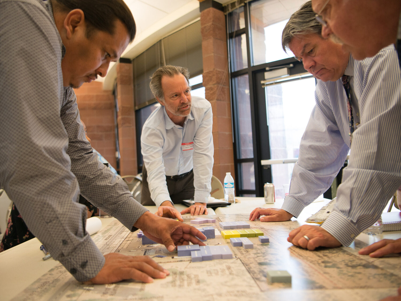 JCJ Architecture Employees working on planning project