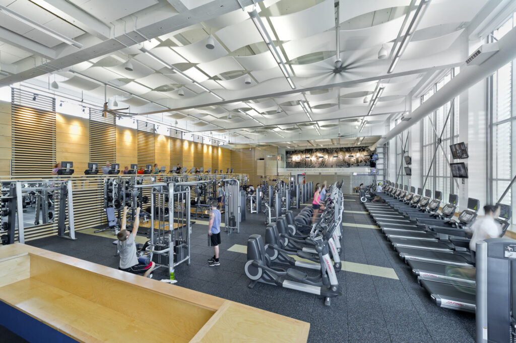 Dods Hall Fitness Center at SUNY Fredonia for JCJ Architecture